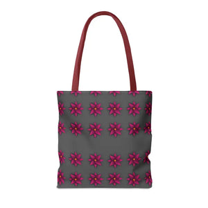 Tote Bag - Magenta Flowers All Over Print - Dipaliz - Bags