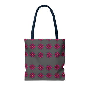 Tote Bag - Magenta Flowers All Over Print - Dipaliz - Bags