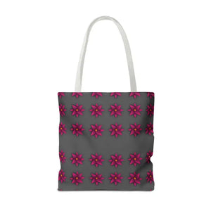 Tote Bag - Magenta Flowers All Over Print - Dipaliz - Bags
