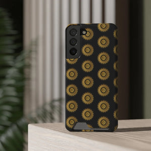 Vibrant Mandal Pattern Phone Case Card Holder - Dipaliz - Mobile Cases