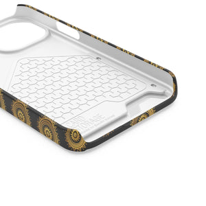 Vibrant Mandal Pattern Phone Case Card Holder - Dipaliz - Mobile Cases