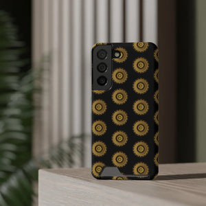 Vibrant Mandal Pattern Phone Case Card Holder - Dipaliz - Mobile Cases