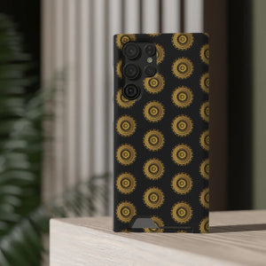 Vibrant Mandal Pattern Phone Case Card Holder - Dipaliz - Mobile Cases