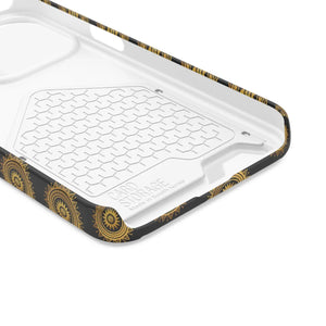 Vibrant Mandal Pattern Phone Case Card Holder - Dipaliz - Mobile Cases