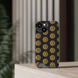 Vibrant Mandal Pattern Phone Case Card Holder - Dipaliz - Mobile Cases