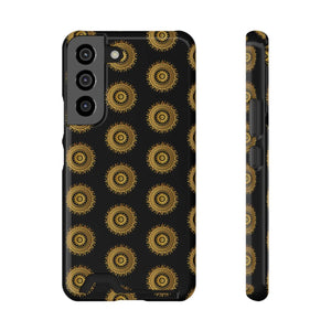 Vibrant Mandal Pattern Phone Case Card Holder - Dipaliz - Mobile Cases