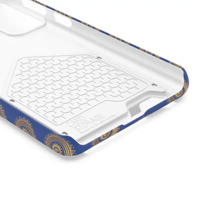 Blue Mandal Pattern Phone Case - Card Holder - Dipaliz - Mobile Cases