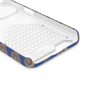 Blue Mandal Pattern Phone Case - Card Holder - Dipaliz - Mobile Cases