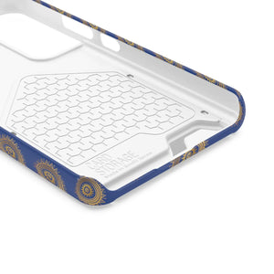 Blue Mandal Pattern Phone Case - Card Holder - Dipaliz - Mobile Cases