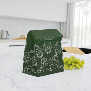 Vibrant Mandal Pattern Lunch Bag - Polyester - Dipaliz - Boxes & Totes