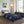 Navy Blue Mandal Pattern Blanket – Eco-friendly - Dipaliz - Quilts & Comforters