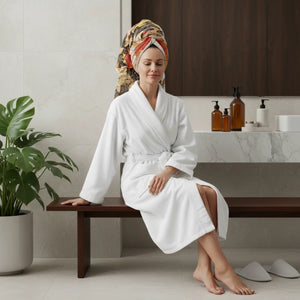 Plush Maple Leaf Towel - Spa Soft Beach Linen - Dipaliz - Towels