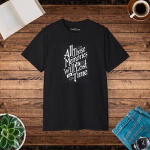 T-shirt - Memories Lost in Time Ultra Cotton Unisex Tee - Dipaliz Black / s