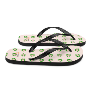 Roses with Leaves Slip-ons – Eco-friendly Style - Dipaliz - Slippers