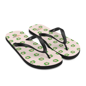 Roses with Leaves Slip-ons – Eco-friendly Style - Dipaliz - Slippers