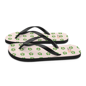 Roses with Leaves Slip-ons – Eco-friendly Style - Dipaliz - Slippers