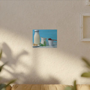 Milk Coffee Sugar Matte Canvas Stretched 0.75’’ - Posters Prints & Visual Artwork