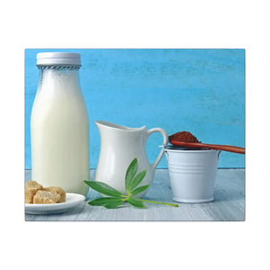 Milk Coffee Sugar Matte Canvas Stretched 0.75’’ - 14″ x 11″ (horizontal) / Posters Prints & Visual Artwork