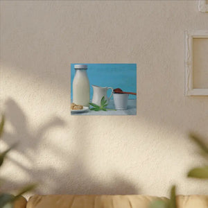 Milk Coffee Sugar Matte Canvas Stretched 0.75’’ - Posters Prints & Visual Artwork