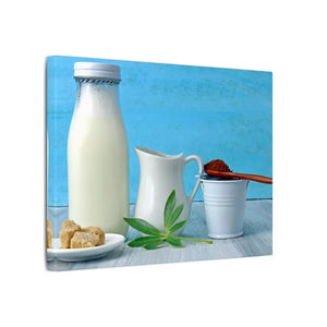 Milk Coffee Sugar Matte Canvas Stretched 0.75’’ - Posters Prints & Visual Artwork