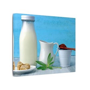 Milk Coffee Sugar Matte Canvas Stretched 0.75’’ - Posters Prints & Visual Artwork