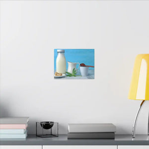 Milk Coffee Sugar Matte Canvas Stretched 0.75’’ - Posters Prints & Visual Artwork