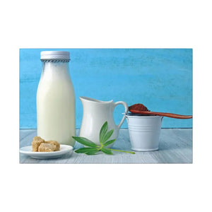 Milk Coffee Sugar Matte Canvas Stretched 0.75’’ - Posters Prints & Visual Artwork