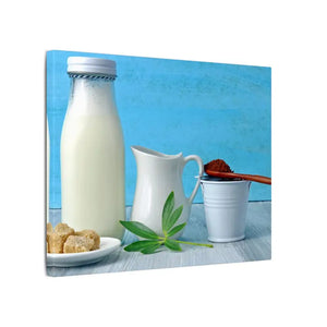 Milk Coffee Sugar Matte Canvas Stretched 0.75’’ - Posters Prints & Visual Artwork