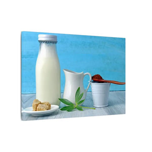 Milk Coffee Sugar Matte Canvas Stretched 0.75’’ - Posters Prints & Visual Artwork