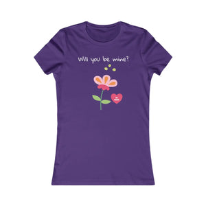 Trendy Women’s Favorite Tee - will you be Mine - Dipaliz - T-shirts - s