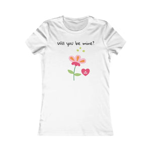 Trendy Women’s Favorite Tee - will you be Mine - Dipaliz - T-shirts - s