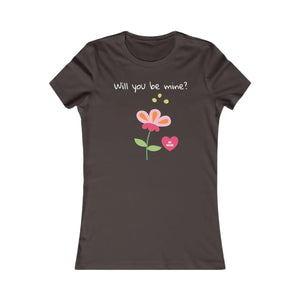 Trendy Women’s Favorite Tee - will you be Mine - Dipaliz - T-shirts - s