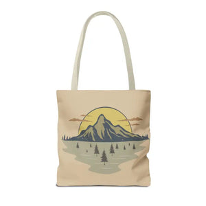 Mountain Scene Tote Bag Women’s Fashion Adventure Style - Dipaliz - Bags