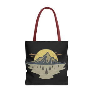 Adventure Tote Bag - Mountains to City Style - Dipaliz - 18’’ × / Red - Bags