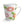 Vibrant Multi Colored Flowers Latte Mug 12oz Ceramic - Dipaliz - Mugs
