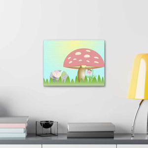 Vibrant Easter Egg Canvas - Semi Glossy Finish - Dipaliz