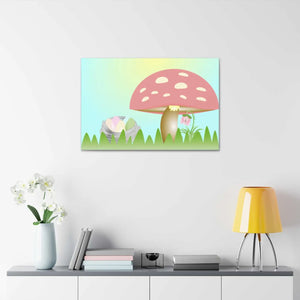 Vibrant Easter Egg Canvas - Semi Glossy Finish - Dipaliz