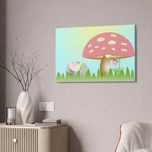 Vibrant Easter Egg Canvas - Semi Glossy Finish - Dipaliz