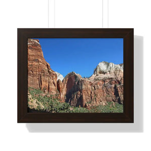 Framed Horizontal Poster - Premium Ink Archive Quality - Dipaliz - 14″ x 11″ / Walnut - Posters Prints & Visual Artwork