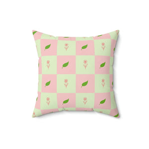 Vibrant Nature Pattern Polyester Square Pillow - Dipaliz - Throw Pillows