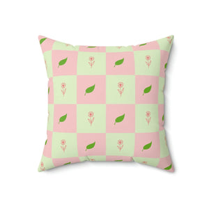 Vibrant Nature Pattern Polyester Square Pillow - Dipaliz - Throw Pillows