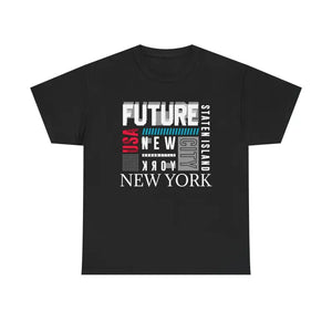 T-shirt - New York Tee - Deluxe Combed Cotton Unisex Heavy - Dipaliz