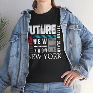 T-shirt - New York Tee - Deluxe Combed Cotton Unisex Heavy - Dipaliz
