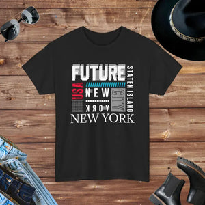Deluxe t Shirt - Unisex Heavy Cotton New York Style - Dipaliz - Black / s - T-shirts