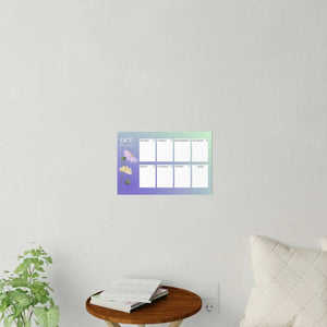 Stylish October Planner Wall Decals - Durable Polyester - Dipaliz - Home Decor