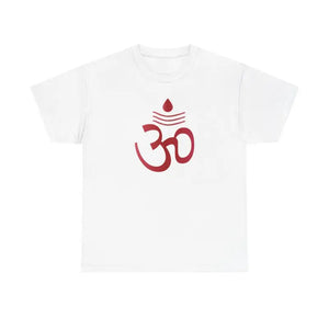 T-shirt - Aum - Premium Cotton Modern Lifestyle - Dipaliz White / s