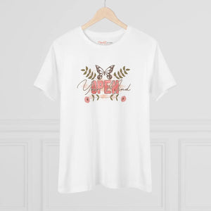 Soft Cotton Open your Mind Tee - Women’s Premium - Dipaliz - T-shirts - m
