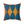 Modern Geometric Square Pillow - Orange Polyester - Dipaliz - Throw Pillows