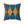 Modern Geometric Square Pillow - Orange Polyester - Dipaliz - Throw Pillows