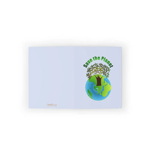 Eco Friendly Greeting Cards - Matching White Envelopes - Dipaliz - & Note